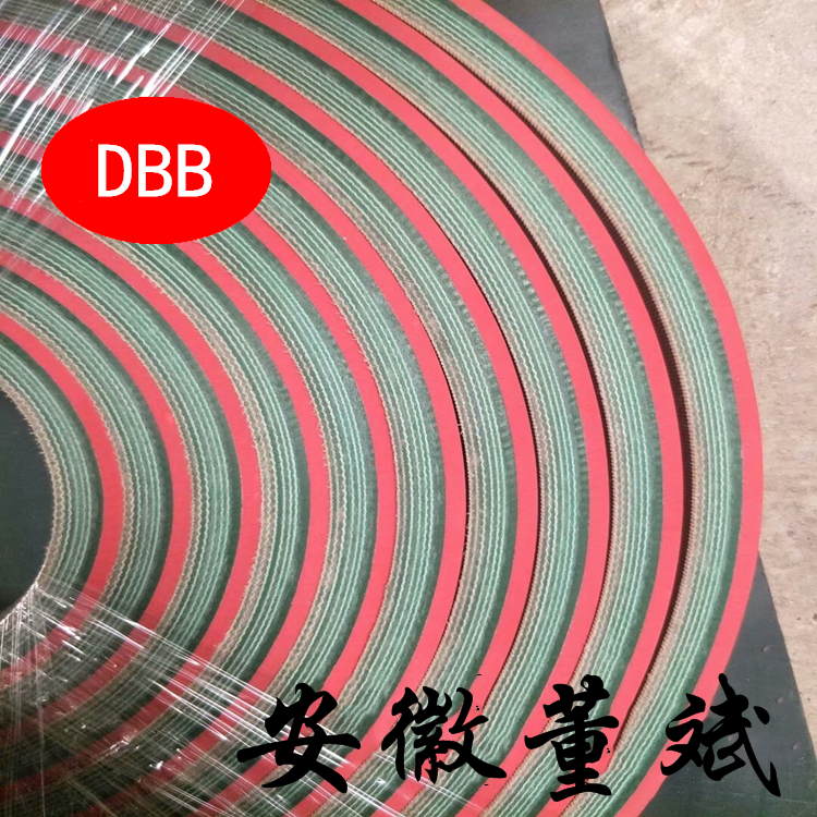 10 thick green PVC surface to add 4 mm red glue