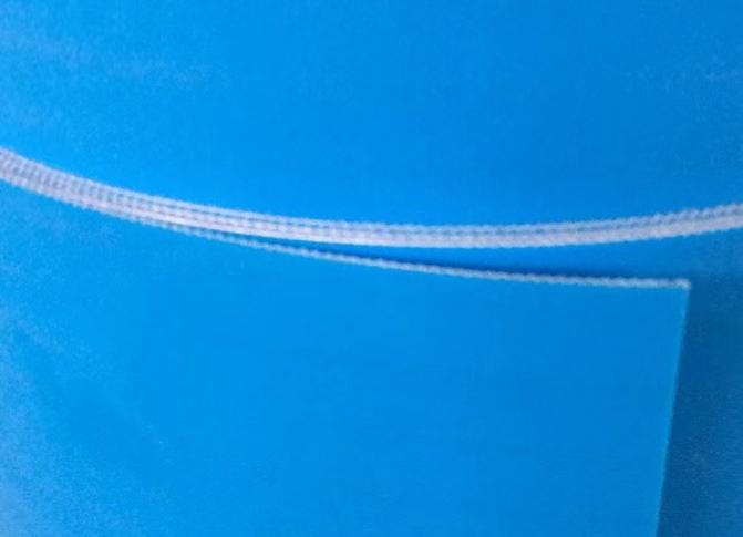   1.2 blue pu matte